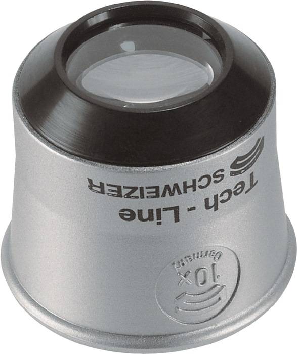 SCHWEIZER Uhrmacherlupe Tech-Line 8 x / Ø 22,8 mm, aplanatisch-0