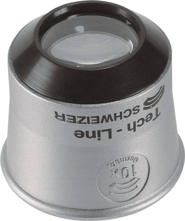 SCHWEIZER  Uhrmacherlupe Tech-Line 8 x / Ø 22,8 mm, aplanatisch