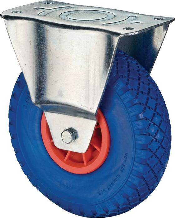 Bockrolle 260mm 160kg PU 230x125mm Ku.BS ROLLEN