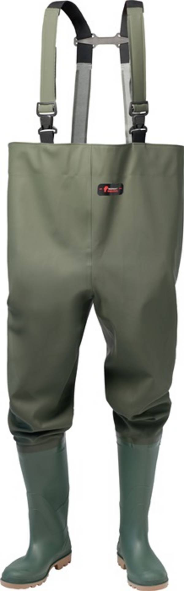 Wathose Gr.41 olivgrün PVC auf Polyester-Trägergewebe