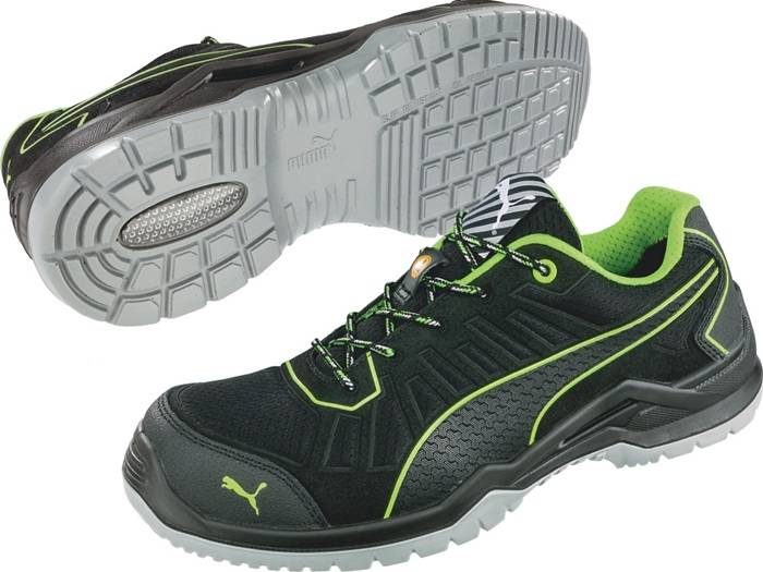 Sicherheitsschuh Fuse TC Green Low Gr.43 W.11 schwarz/grün S1P SRC ESD EN20345-0