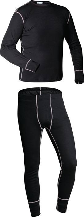Thermofunktionsunterwäscheset DELPHI Gr.XXL schwarz ELYSEE-0