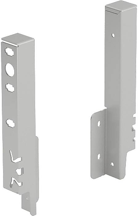 Rückwandverbinder ArciTech STA silber L.186mm HETTICH