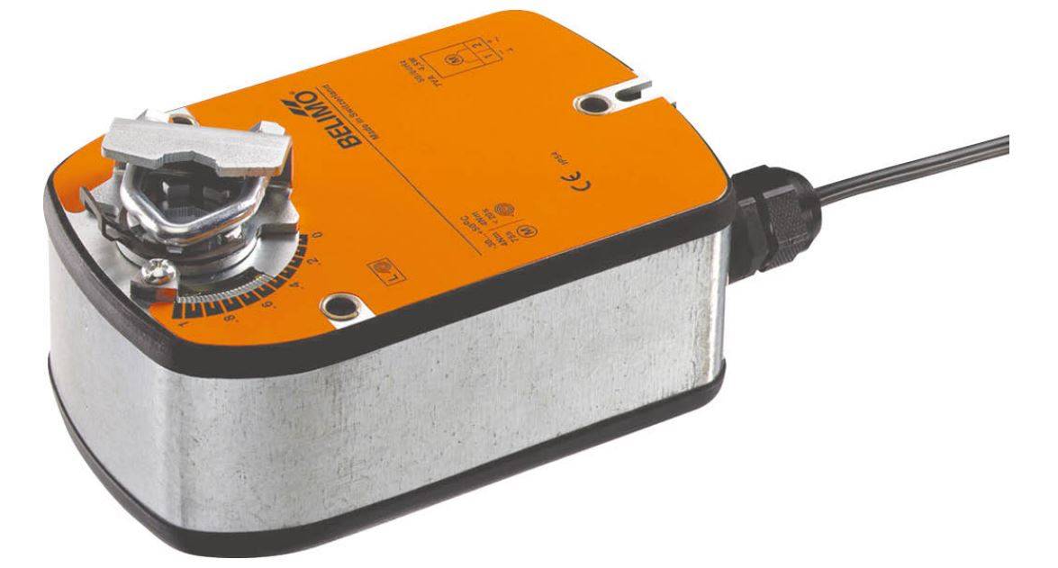 Klappenantrieb AC/DC 24V | LF24-SR | 4Nm, stetig, IP54, 150 s, Notstellf.-0