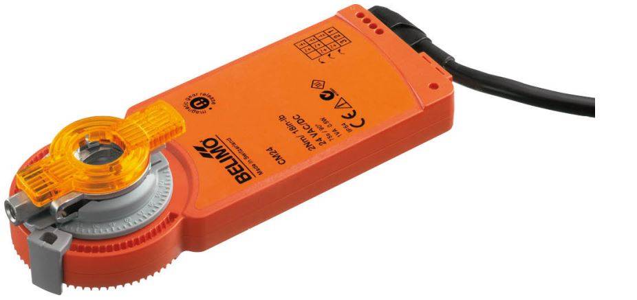 Klappenantrieb AC/DC 24V | CM24G-R | 2 Nm, Auf-Zu o. 3-Pkt., 75 s, IP66-0