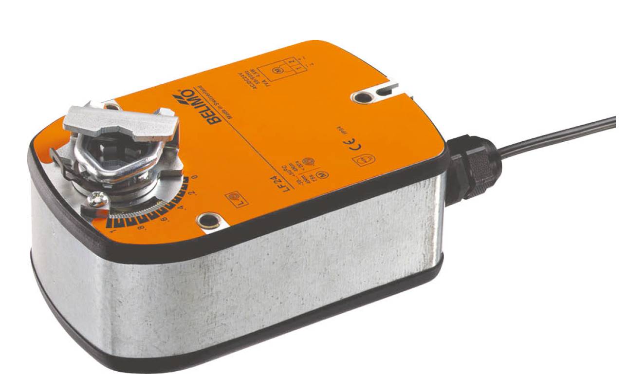 Klappenantrieb AC/DC 24V, MFT | LF24-MFT2 | 4Nm, stetig, 150 s, IP54, Notstellf.-0