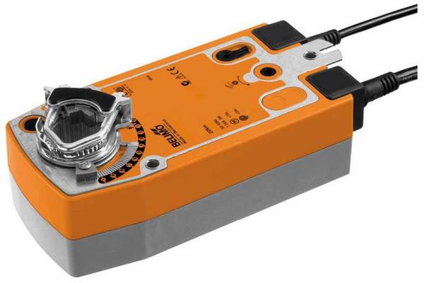 Klappenantrieb AC/DC 24 V, 20Nm | SF24A-SR-S2 | stetig,150s,IP54,Notstellf.,HS