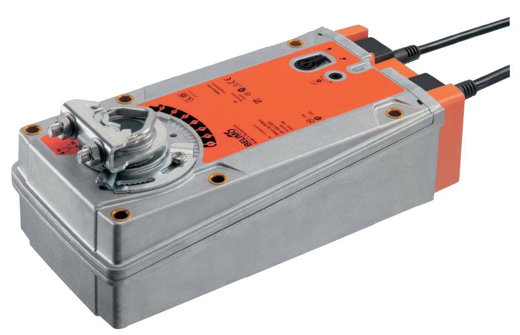 Klappenantrieb AC/DC 24 V, 30Nm | EF24A-S2 | Auf-Zu, 75s, IP54, Notstell. Hilfssch.-0