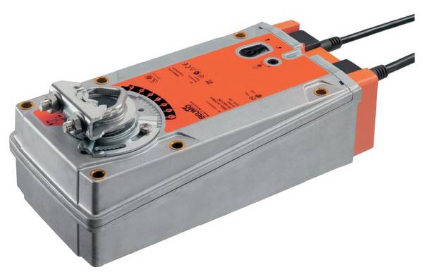 Klappenantrieb AC/DC 24 V, 30Nm | EF24A-S2 | Auf-Zu, 75s, IP54, Notstell. Hilfssch.