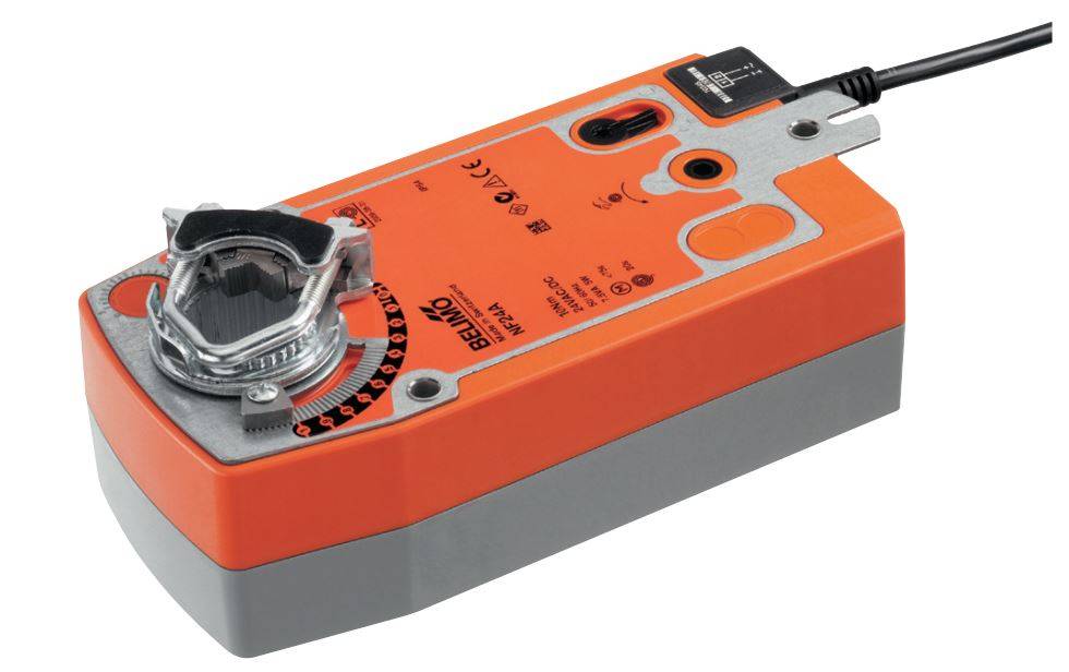 Klappenantrieb AC/DC 24 V, 10Nm | NF24A | Auf-Zu, 75s, IP54, Notstellfunktion-0