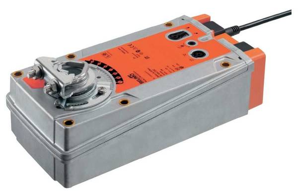Klappenantrieb AC/DC 24 V, 30Nm | EF24A-SR | stetig, 150s, IP54, Notstellfunktion
