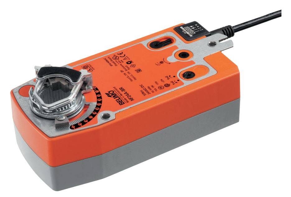 Klappenantrieb AC/DC 24 V, 10Nm | NF24A-SR | stetig, 150s, IP54, Notstellfunktion-0