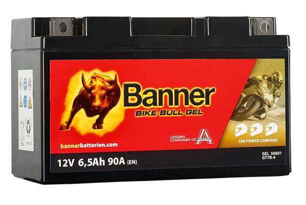 Banner Bike Bull Gel BGT7B-4 (506 01) Motorradbatterie - 12V 6,5Ah-0