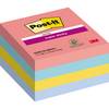 Haftnotiz Super Sticky Rainbow sort. 440Bl.