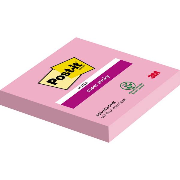 Haftnotiz Super Sticky 76x76mm 90Bl