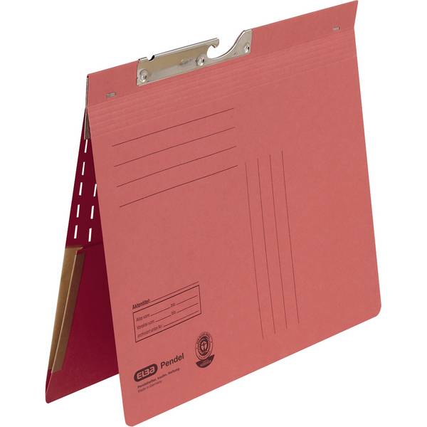 Pendelhefter DIN A4 Dehntasche 320g Karton rot