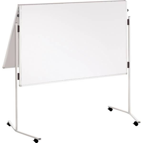 Moderationstafel 150x120cm beidseitig weiß