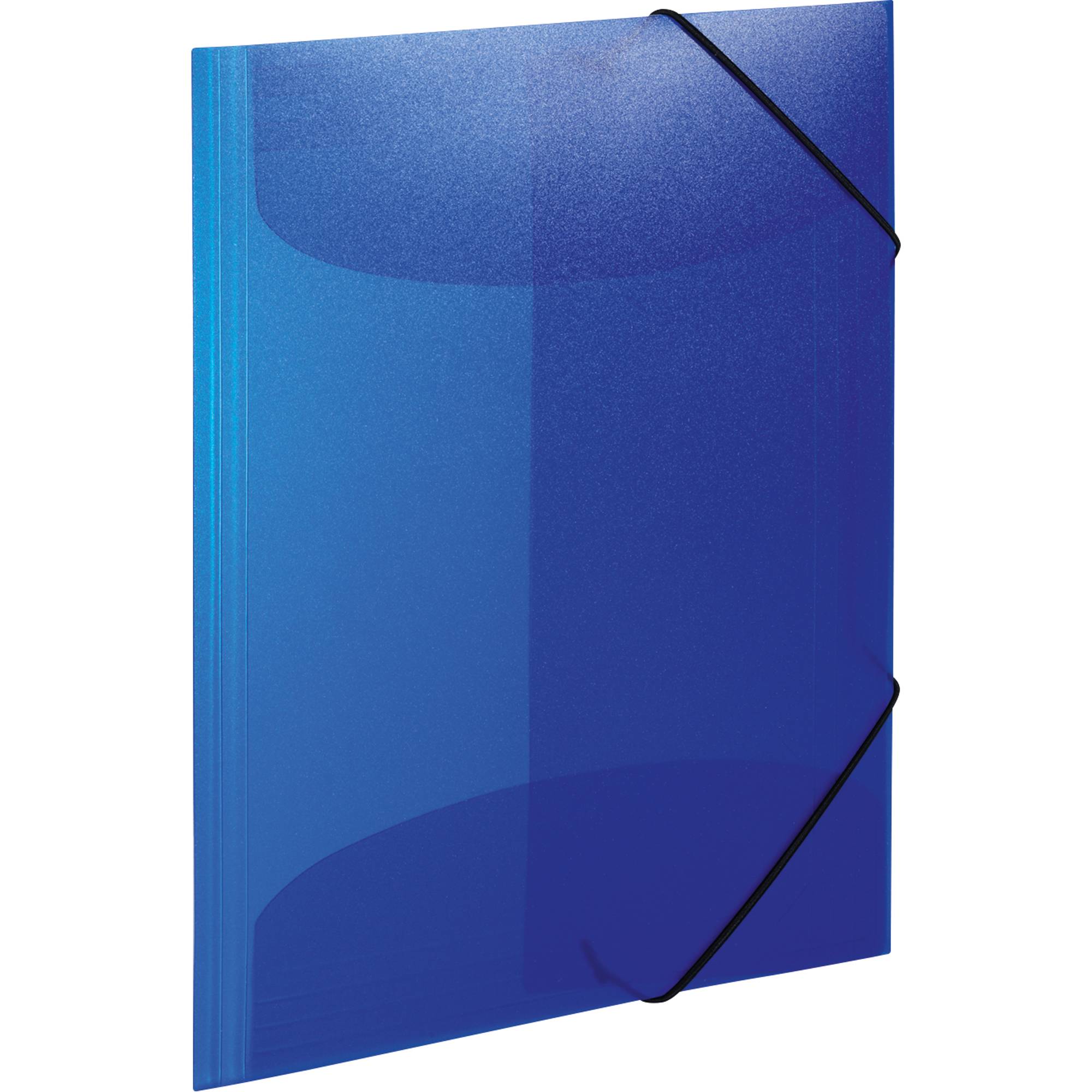 Sammelmappe A4 PP transluzent d.bl 3 St./Pack.