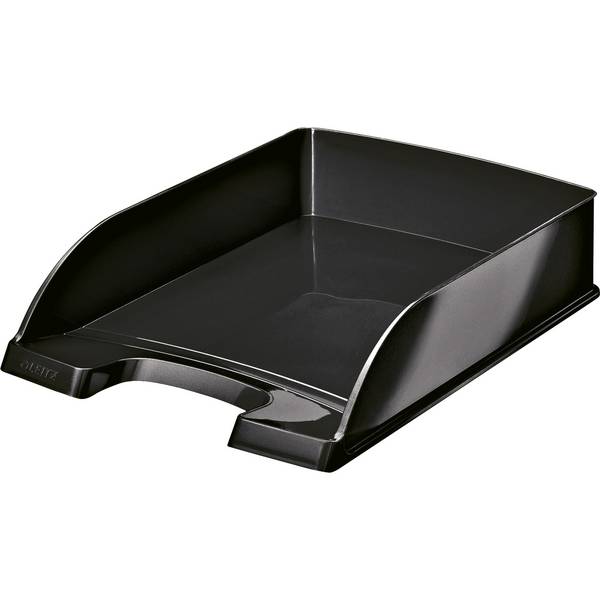 Briefablage WOW Plus DIN A4 stapelbar PS schwarz