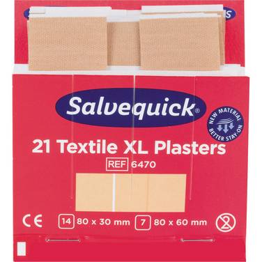 Pflaster groß Textil 21 St./Pack.