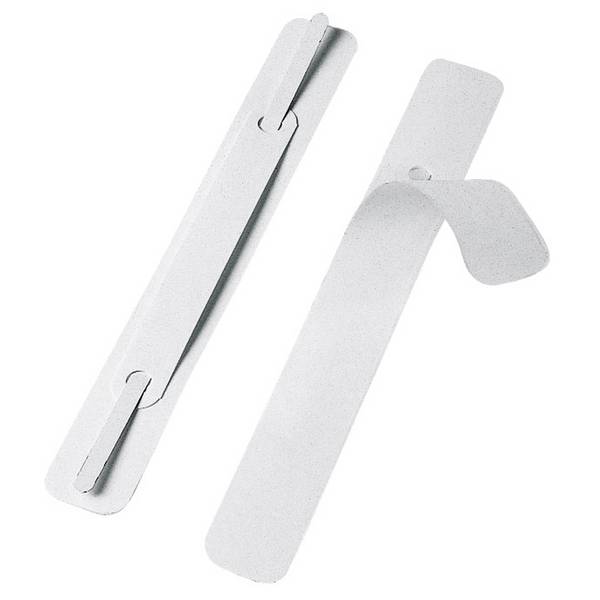 Abheftstreifen 150x20mm sk PP ws 100 St./Pack.