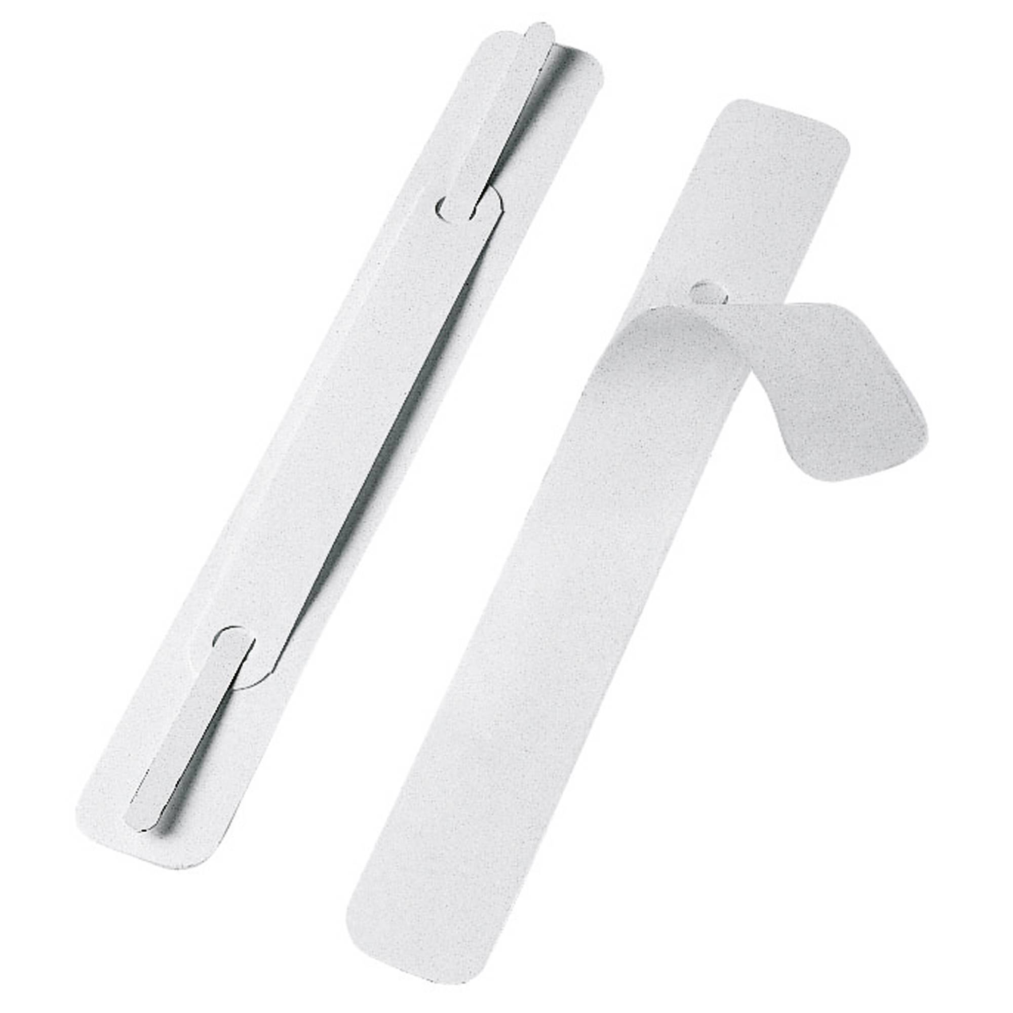 Abheftstreifen 150x20mm sk PP ws 100 St./Pack.-0