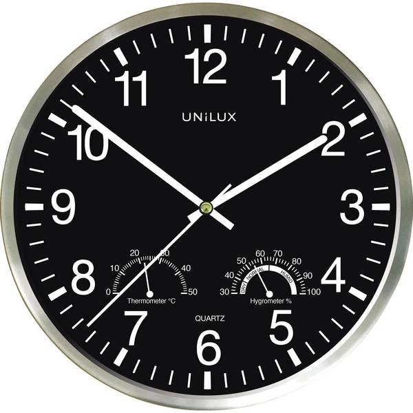 Wanduhr WETTY Thermo-/Hygrometer