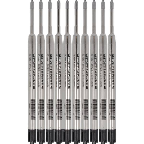 Kugelschreibermine G2 Metall sw 10St.