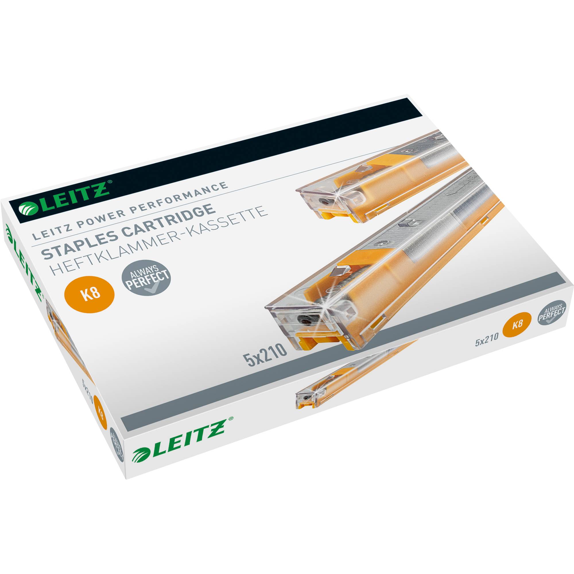 Heftklammerkassette K8 verzinkt 5x210 St/Pack.-0