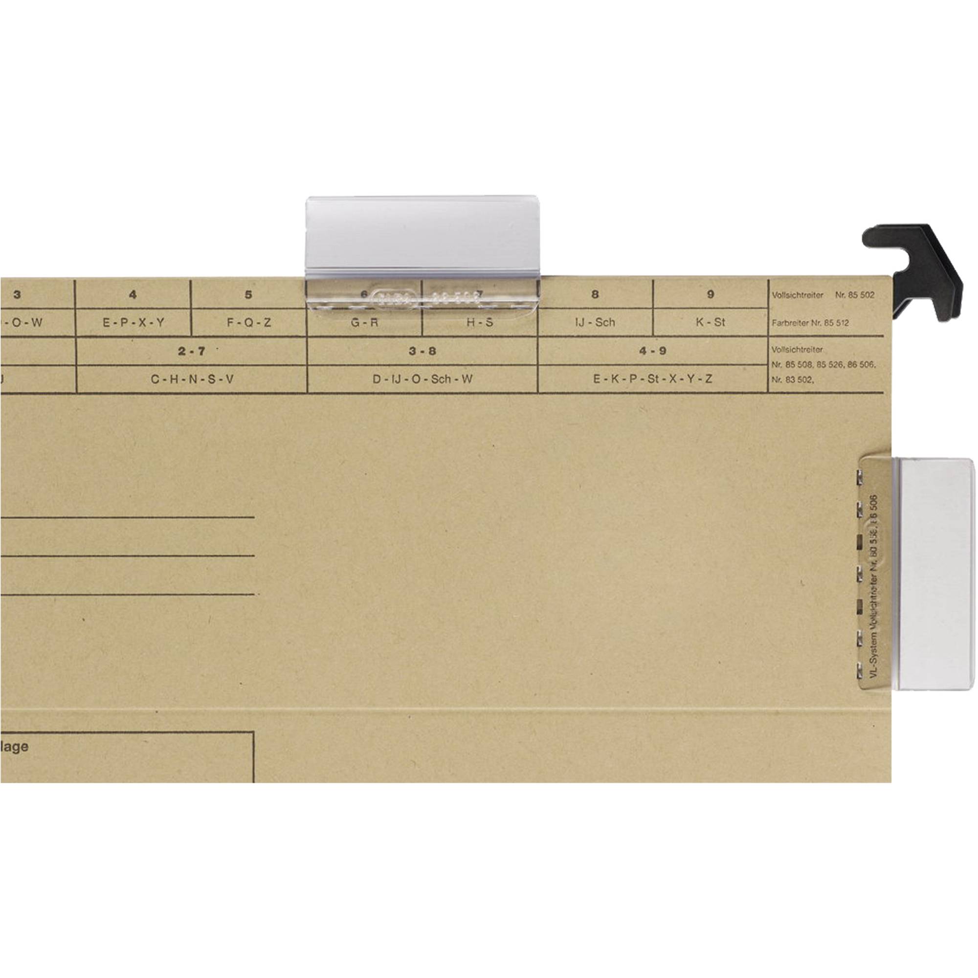 Vollsichtreiter 4zeilig 5,8cm 50 St./Pack.-0