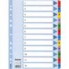 Register 1-12 DIN A4 Mylar weiß