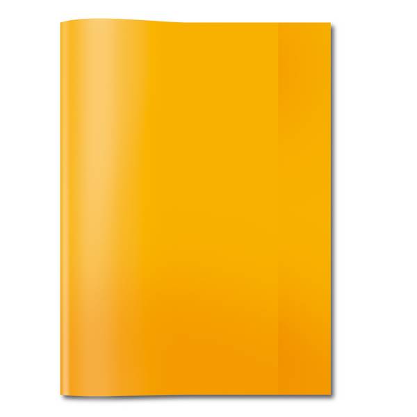 Heftschoner A4 PP tr orange