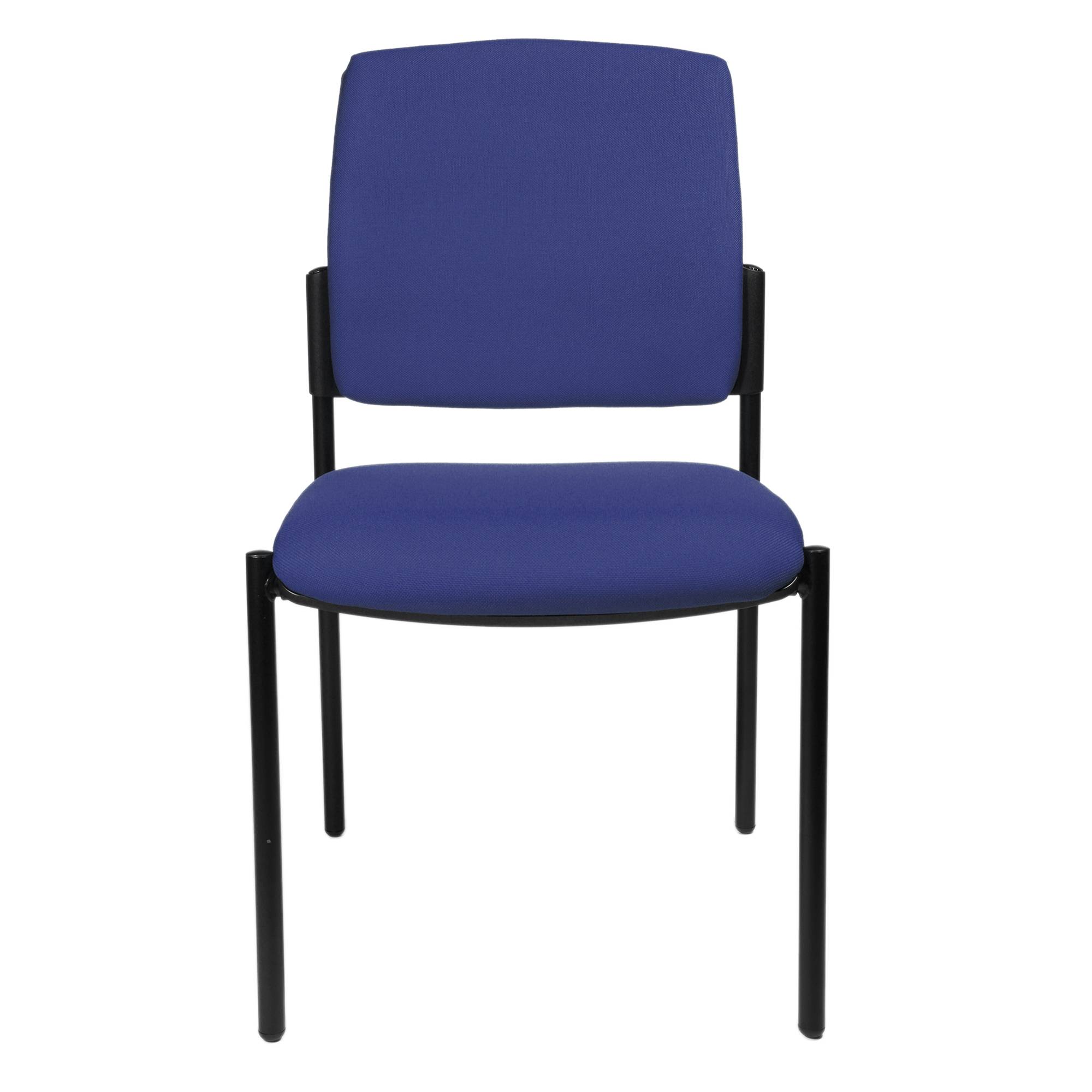 Besucherstuhl B to B 10 o.Arml bl-0