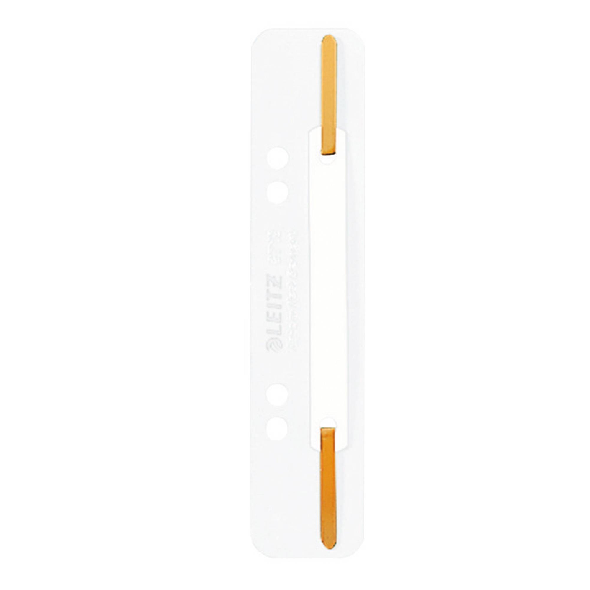 Heftstreifen kurz 35x158mm PP ws 25 St./Pack.-0