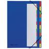 Ordnungsmappe Deskorganizer DIN A4 12Fächer blau
