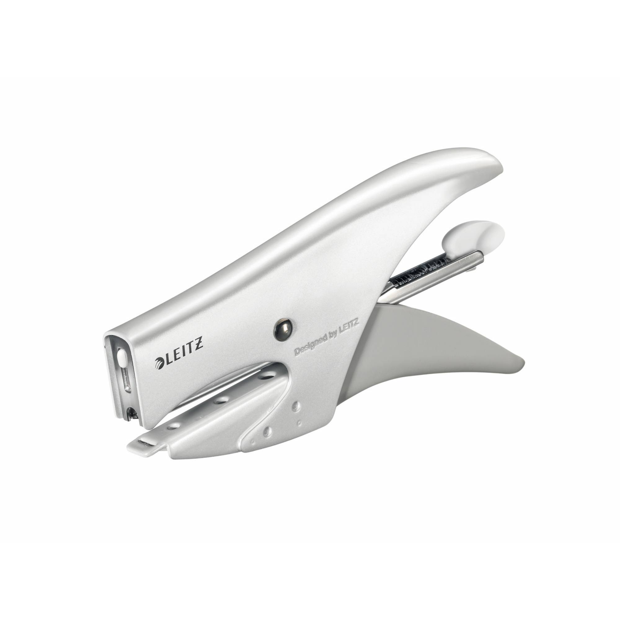 Heftzange WOW max.15Blatt Metall perlweiß-0