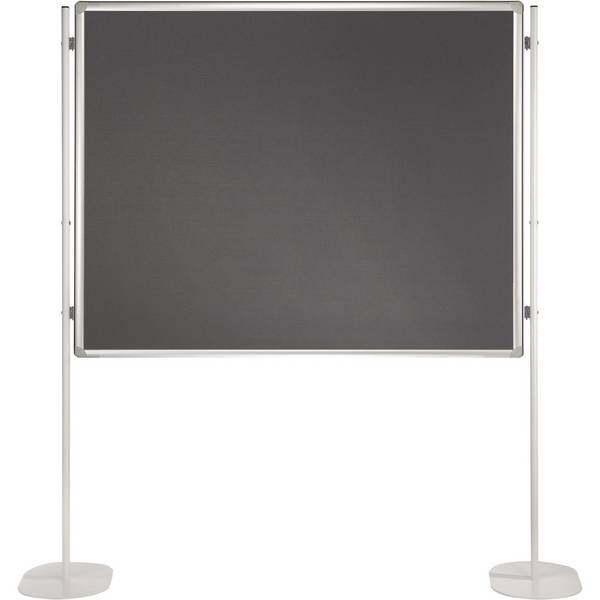 Stellwandtafel PRO 150x120cm lack./Filz gr