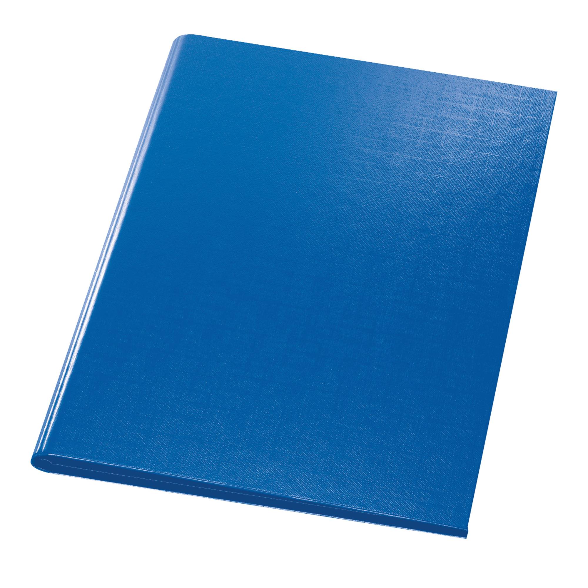 Klemmbrettmappe DIN A4 Hartpappe/Folie blau-0