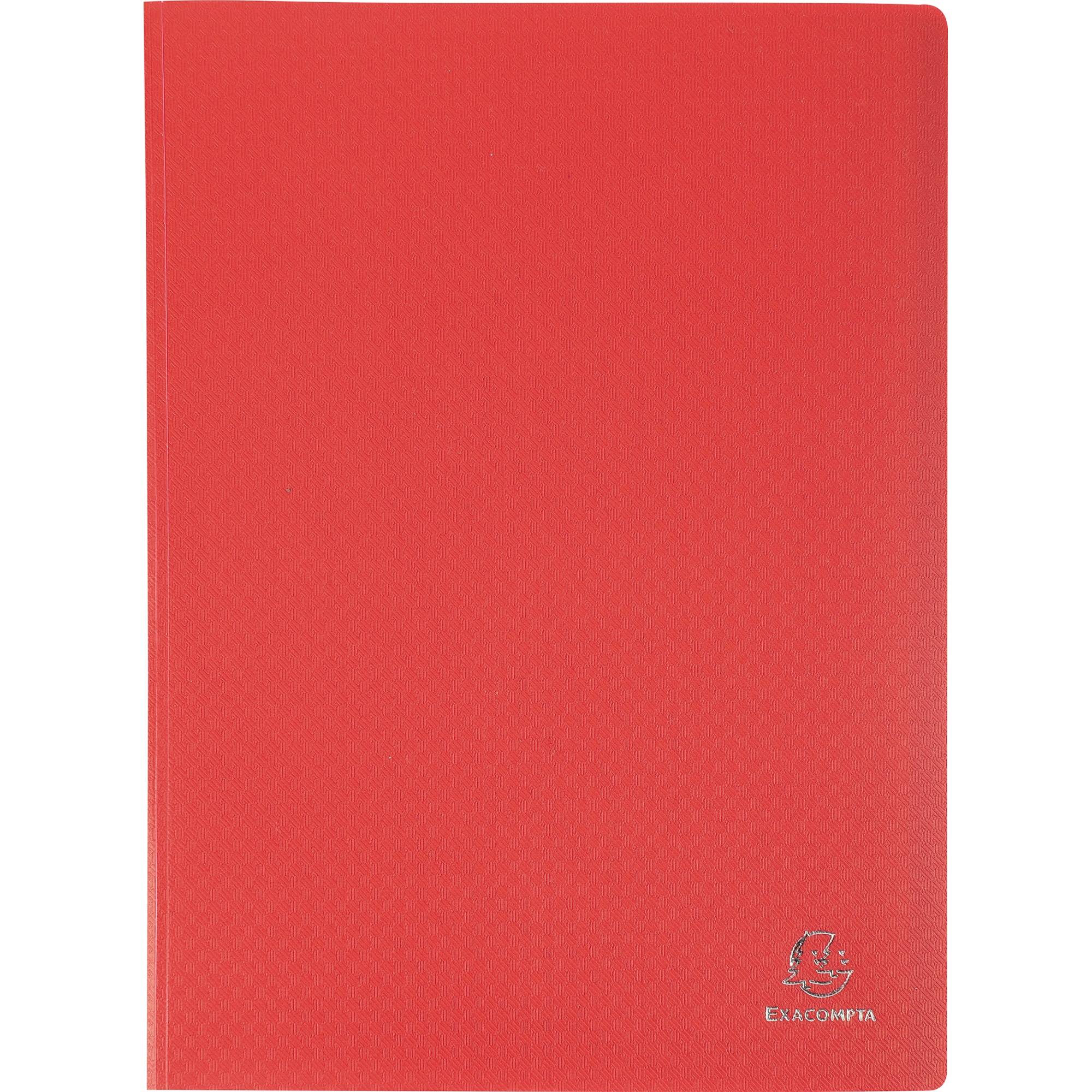 Sichtmappe A4 PP 20Hüllen rot-0