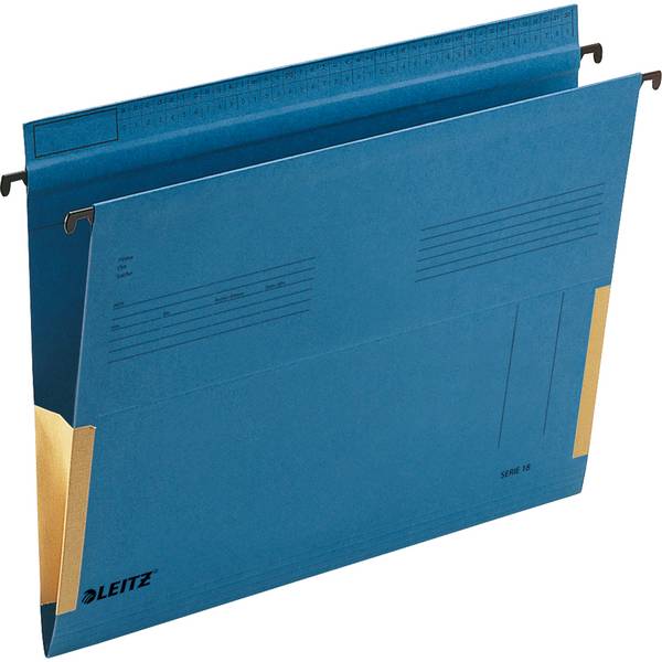 Hängetasche SERIE 18 A4 Karton mF blau 25 St./Pack.