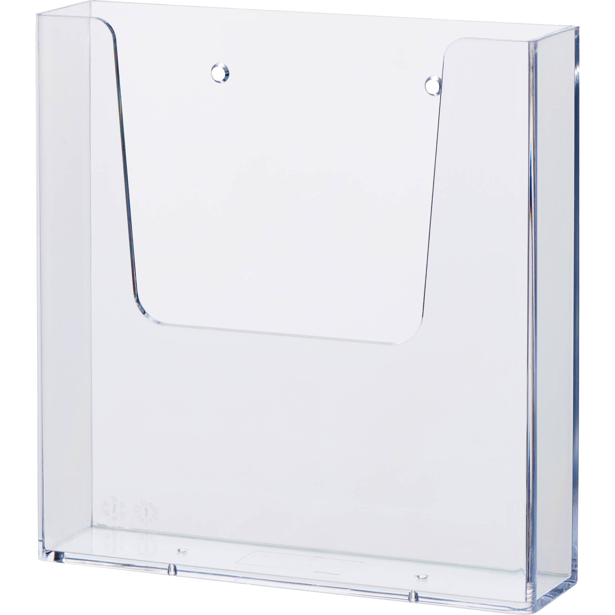 helit Wandprospekthalter H2350102 A5 1Fach PS transparent-0