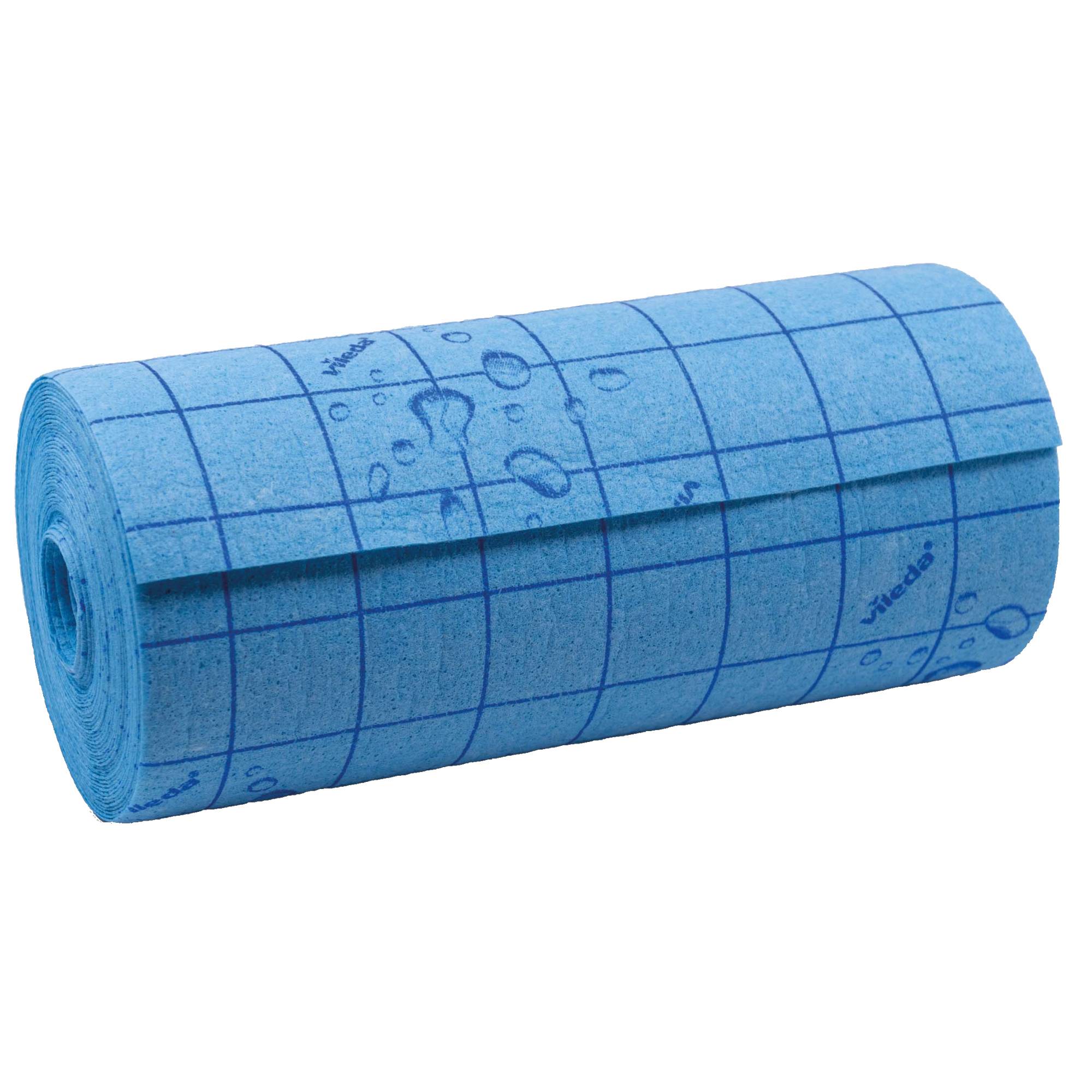Vileda Schwammtuch Quick 'n' Dry 100746 Rolle 10m bl 4St-0
