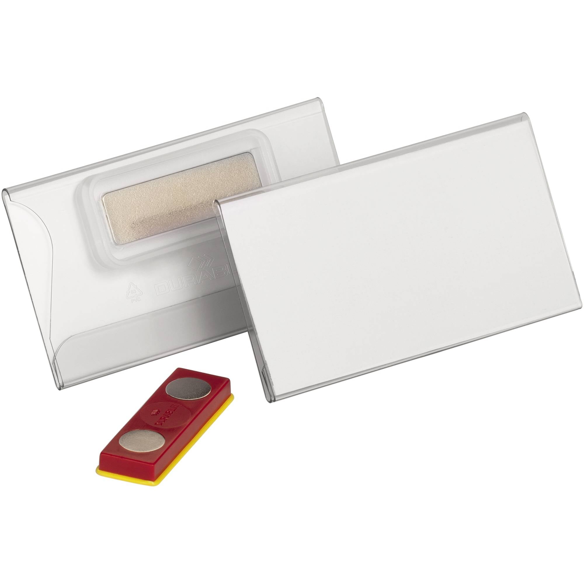 Namensschild 75x40mm tr 25St.-0
