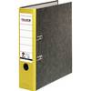 Ordner S80 DIN A4 80mm RC Pappe gelb