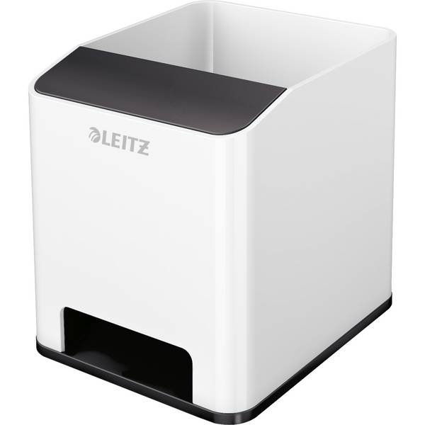 Stifteköcher WOW weiß/schwarz