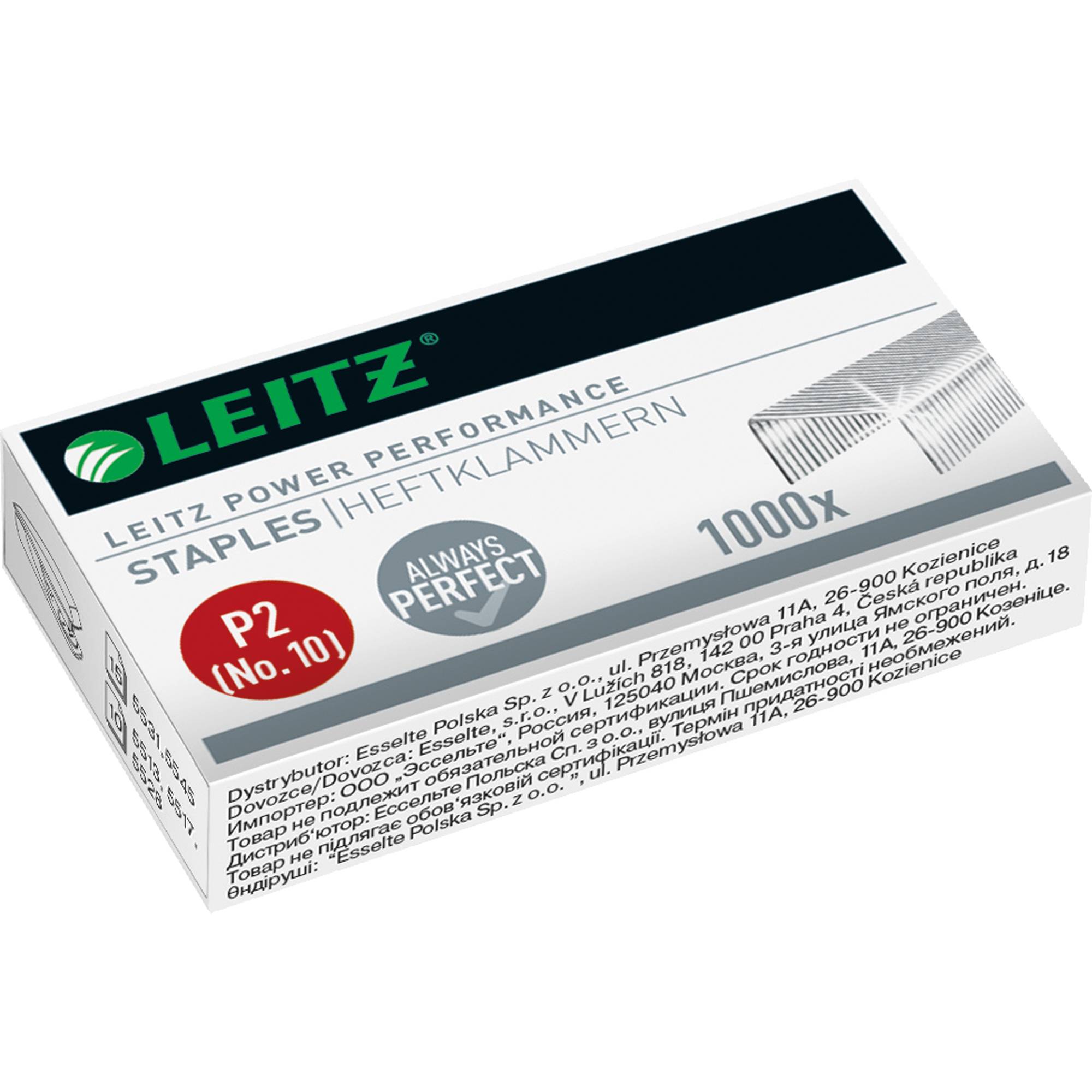 Heftklammer Nr.10 10Blatt verzinkt 1.000 St./Pack.-0
