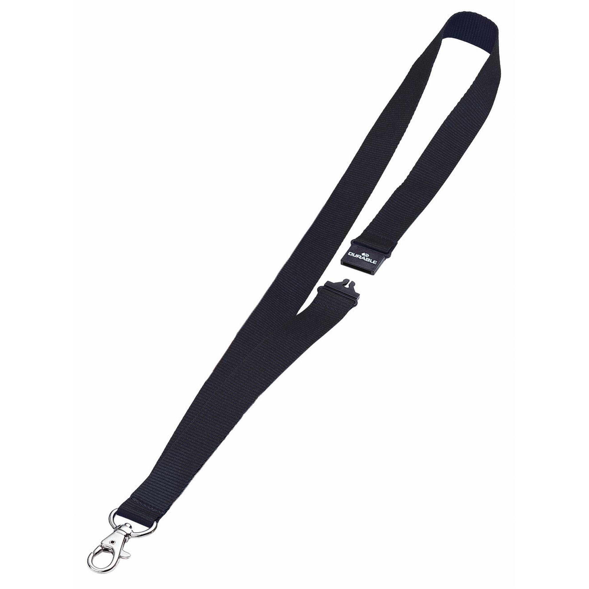 Textilband 20mmx44cm schwarz 10 St./Pack.-0