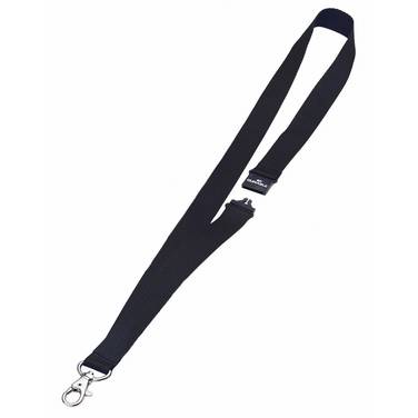 Textilband 20mmx44cm schwarz 10 St./Pack.