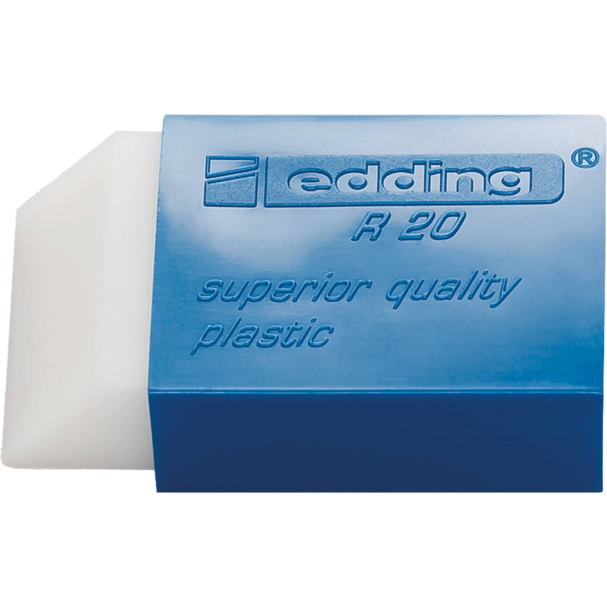 Radierer R 20 Kunststoff transparent-0