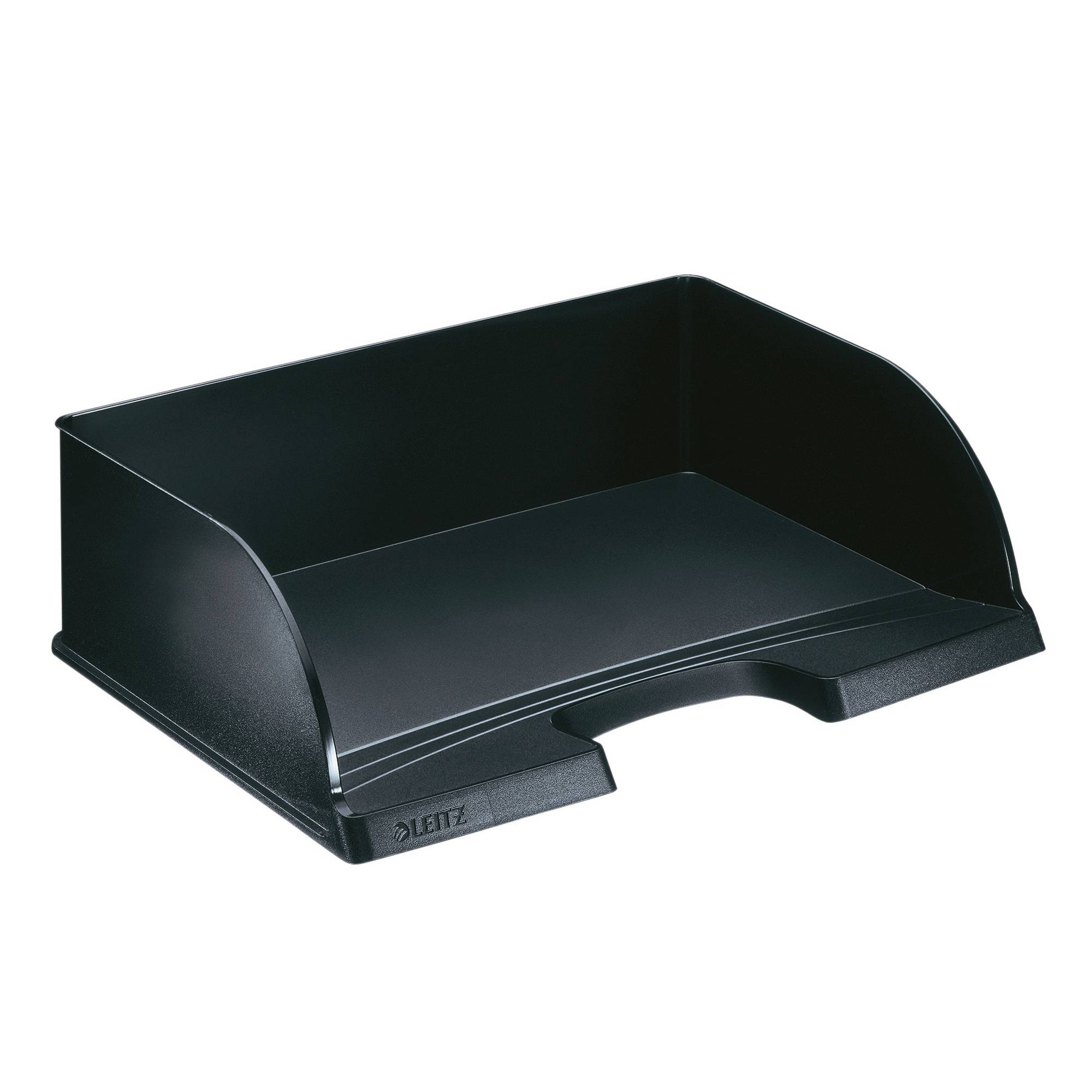 Briefablage Jumbo Plus DIN A4 quer PS schwarz-0